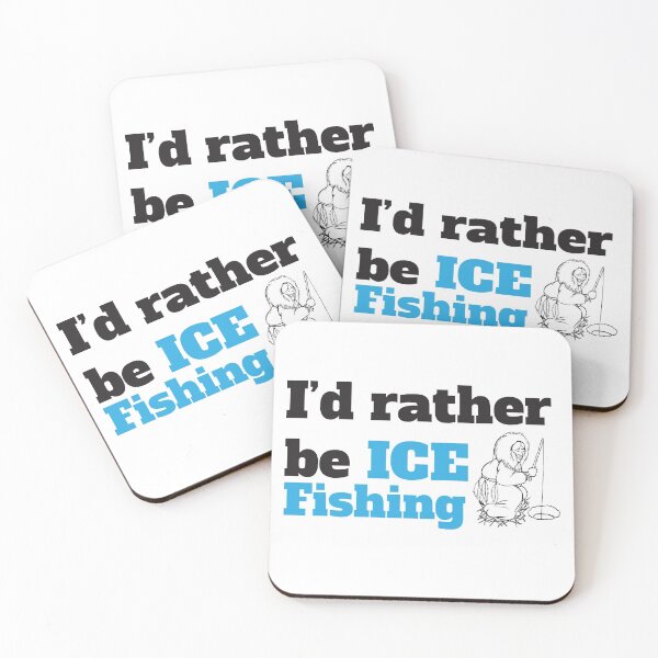 Item preview, I'd Rather Be Ice Fishing designed and sold by 4AllTimes.