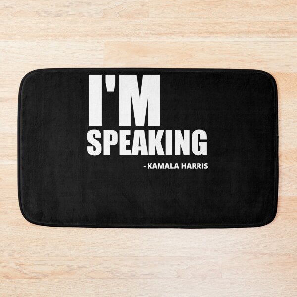 Item preview, I'm Speaking, Senator Harris designed and sold by Jennifer Church.