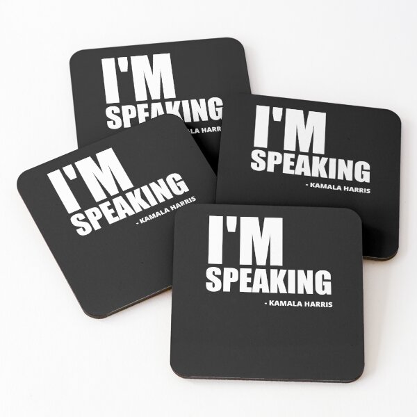 Item preview, I'm Speaking, Senator Harris designed and sold by Jennifer Church.