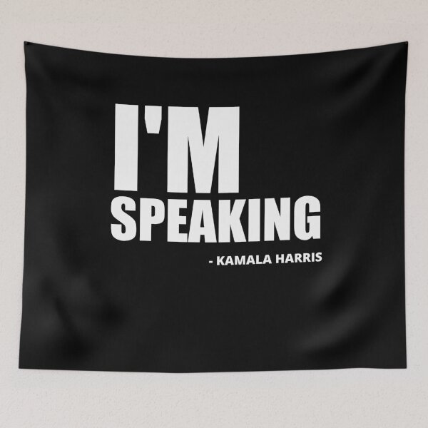 Item preview, I'm Speaking, Senator Harris designed and sold by Jennifer Church.