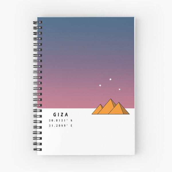 Item preview, Diseño simple de coordenadas egipcias ancestrales de Giza designed and sold by Lignas.