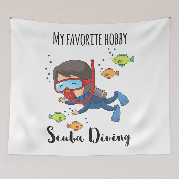 Item preview, My Favorite Hobby, Scuba Diving designed and sold by 4AllTimes.