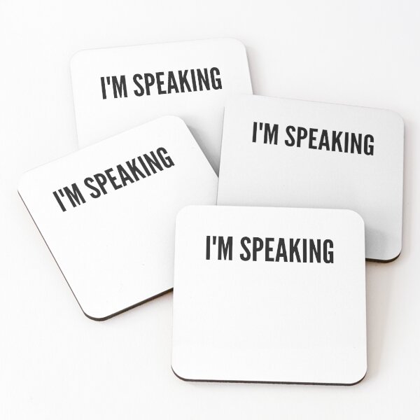 Item preview, I'm Speaking, Senator Harris designed and sold by Jennifer Church.