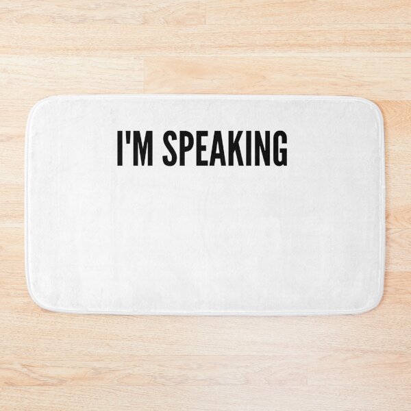 Item preview, I'm Speaking, Senator Harris designed and sold by Jennifer Church.