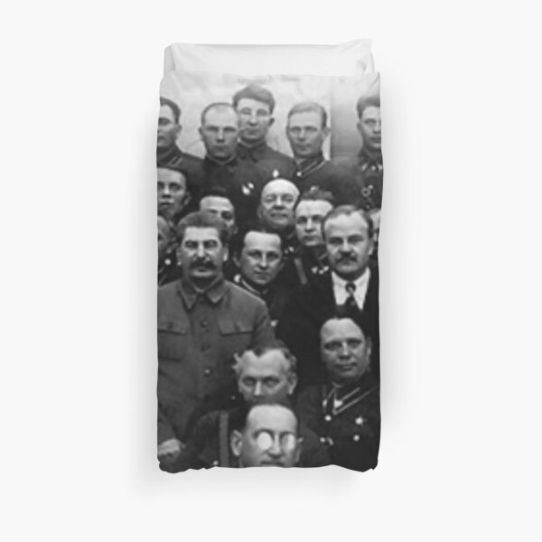 Stalin and the NKVD - Сталин и НКВД Duvet Cover