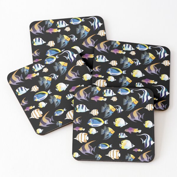 Item preview, Tropical Fishy Pattern Aquarium  designed and sold by loveoceanair.