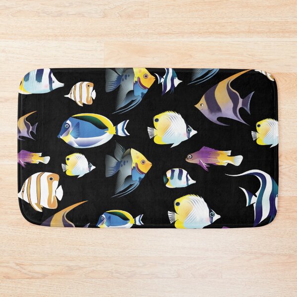 Item preview, Tropical Fishy Pattern Aquarium  designed and sold by loveoceanair.