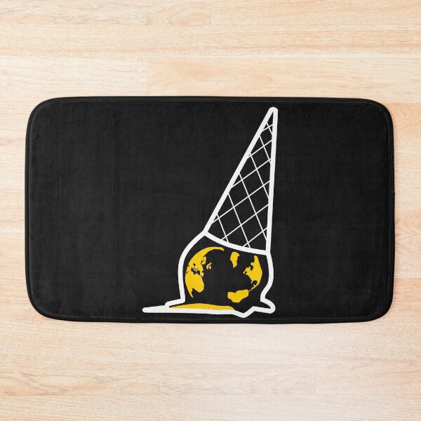 Item preview, Melting ice-cream cone climate change designed and sold by CareShare Design.