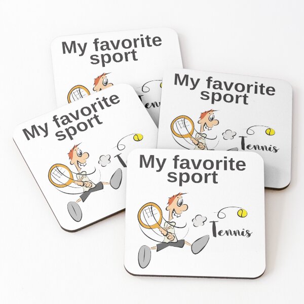 Item preview, Tennis, My Favorite Sport designed and sold by 4AllTimes.