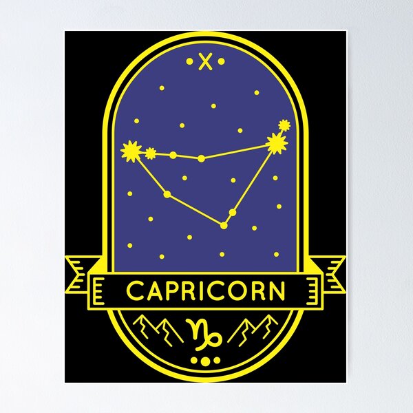 Item preview, Capricorn Zodiac Sign designed and sold by dhajr.