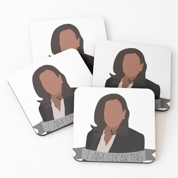 Item preview, Kamala Harris "I am Speaking" designed and sold by eckstickers.