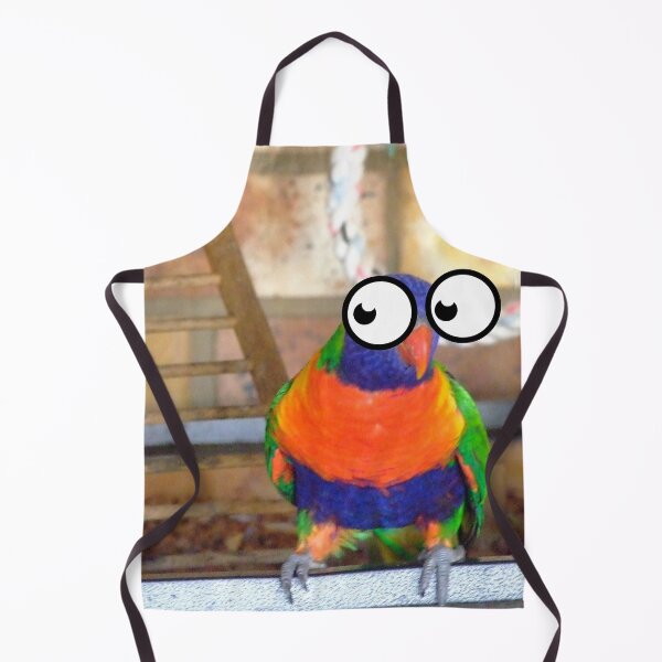 Item preview, Googly Eyed Lorikeet designed and sold by FullonFulton.