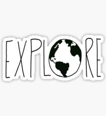Pegatina Explora el mundo