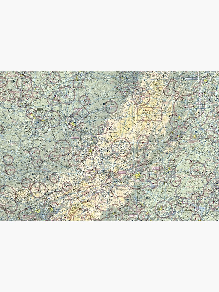 "VFR Sectional Chart Cincinnati " Jigsaw Puzzle by flyingfemale
