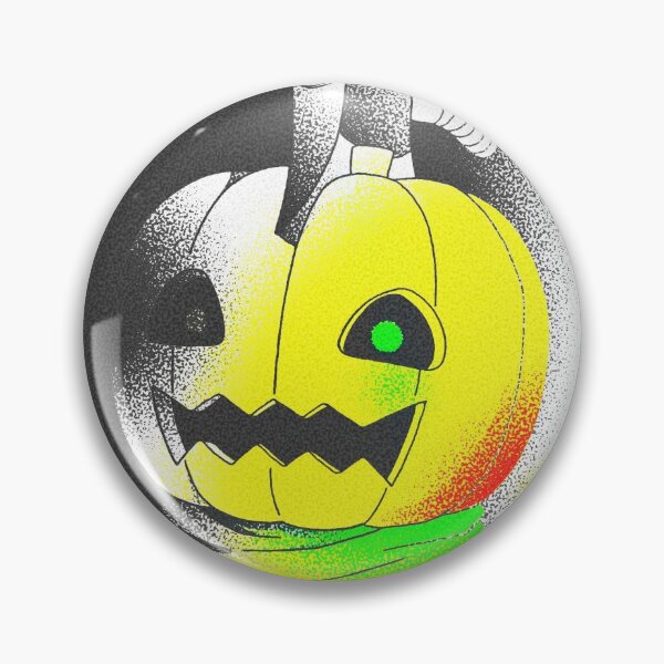 Item preview, Aesthetic Pumpkinmon for Halloween designed and sold by GonzaloFreire.