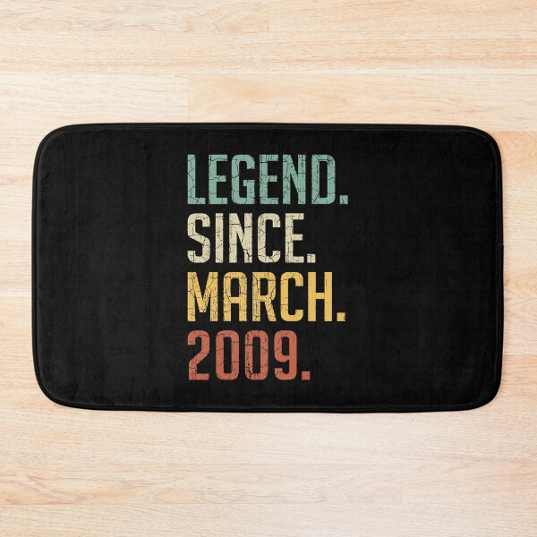 Item preview, Legend Since March 2009 12nd Birthday Gift 12 Years Old Vintage March 2009 designed and sold by Takatv.