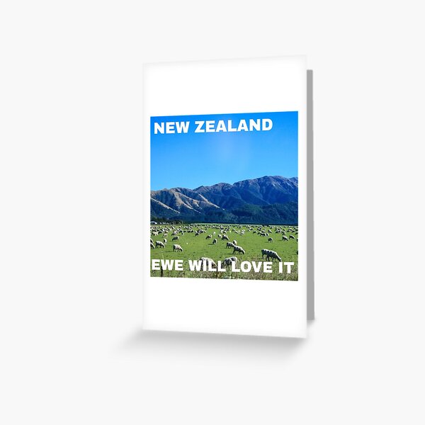 New Zealand Funny Greeting Cards Redbubble