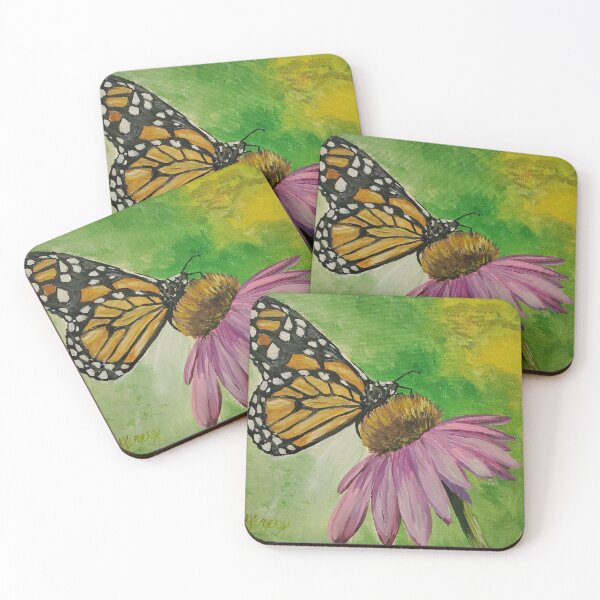 Item preview, Butterfly on a Coneflower designed and sold by JYEmeryArt.
