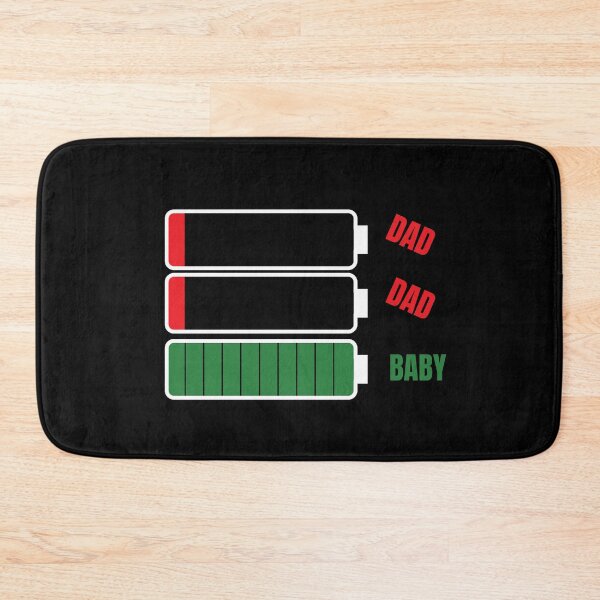Item preview, Newborn - Funny Exhausted Dads and Baby Design designed and sold by sherwinc.