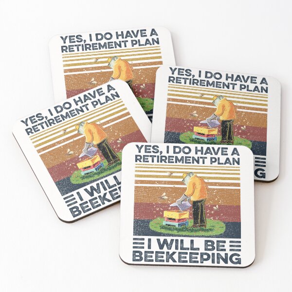 Item preview, yes i do have a retirement plan i will be beekeeping vintage designed and sold by MonaMortiz.