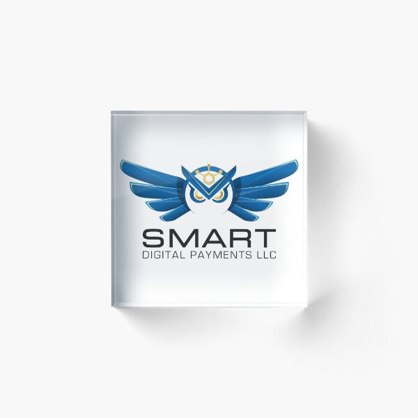 Smart Digital Payments Acrylic Block
