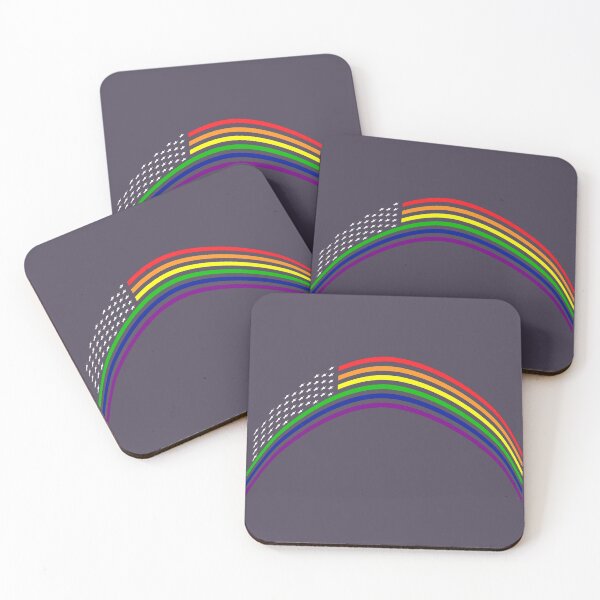 Item preview, US Rainbow Flag designed and sold by Sid6point7.