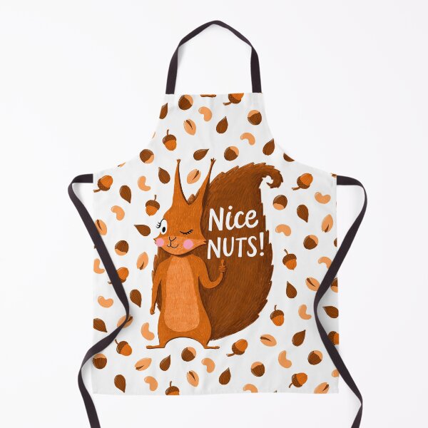Cheeky Nutty Squirrel Apron