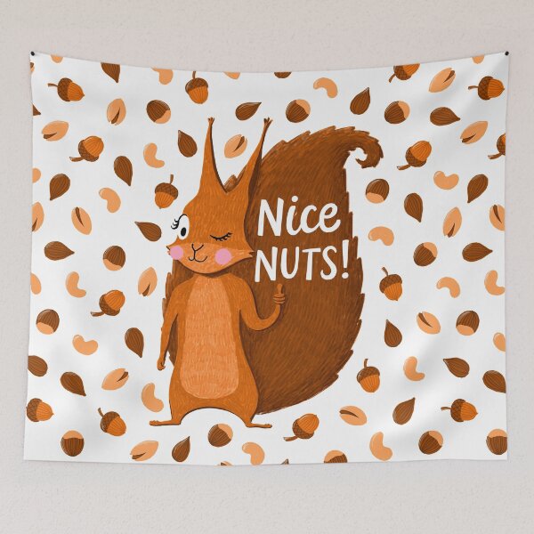 Item preview, Cheeky Nutty Squirrel designed and sold by BexMorleyArt.