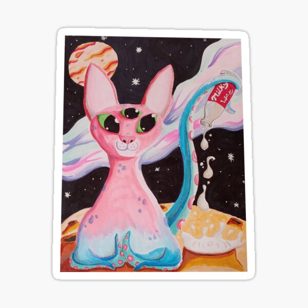 Cutest Critter in the Milky Way Sticker