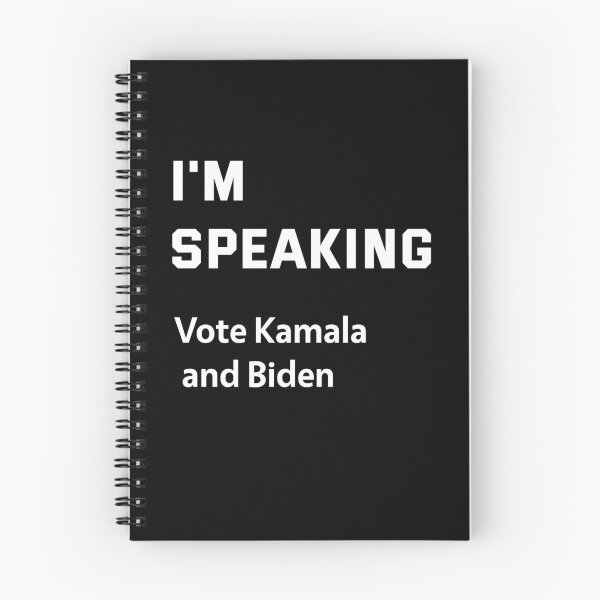 Item preview, I'm Speaking Kamala Harris Quote, Vote Kamala and Biden designed and sold by WhimsicaliTee.