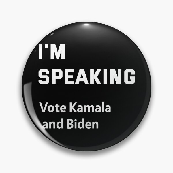 Item preview, I'm Speaking Kamala Harris Quote, Vote Kamala and Biden designed and sold by WhimsicaliTee.