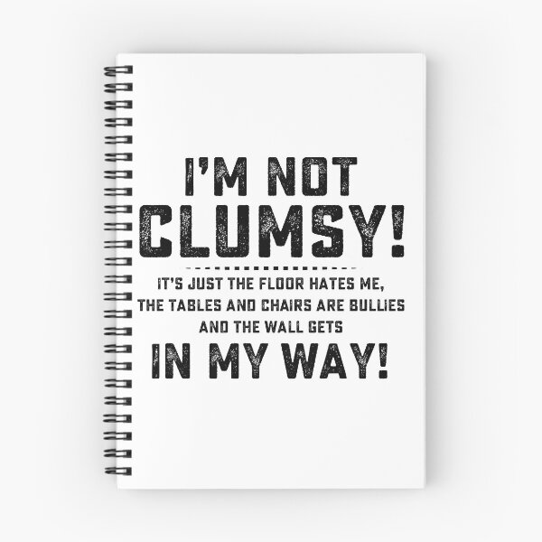 Item preview, i'm not clumsy it's just the floor hates me designed and sold by hasanmasud.