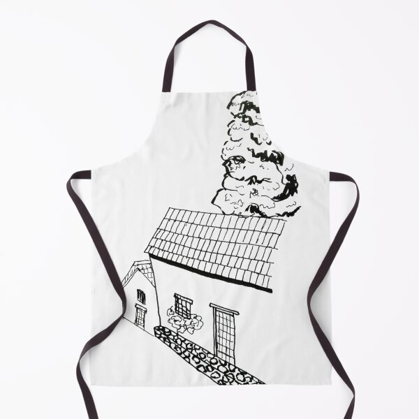 Item preview, Black and White House Building designed and sold by Mirushy.