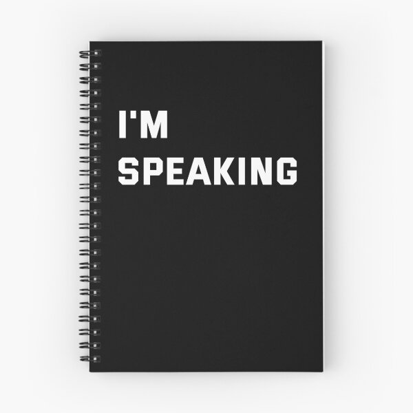 Item preview, I'm Speaking Kamala Harris Quote designed and sold by WhimsicaliTee.