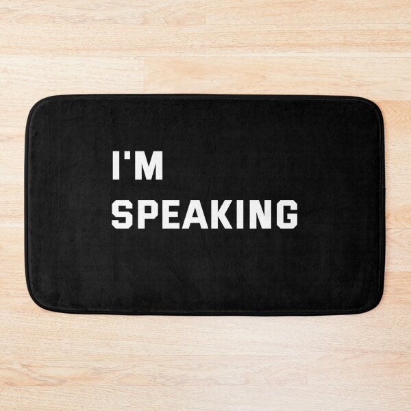 Item preview, I'm Speaking Kamala Harris Quote designed and sold by WhimsicaliTee.