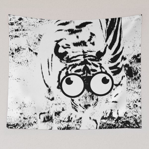 Item preview, Tigre de ojos saltones designed and sold by FullonFulton.