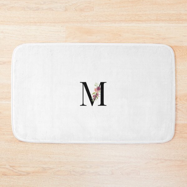Item preview, Floral Letter M designed and sold by Maddie Guyton.