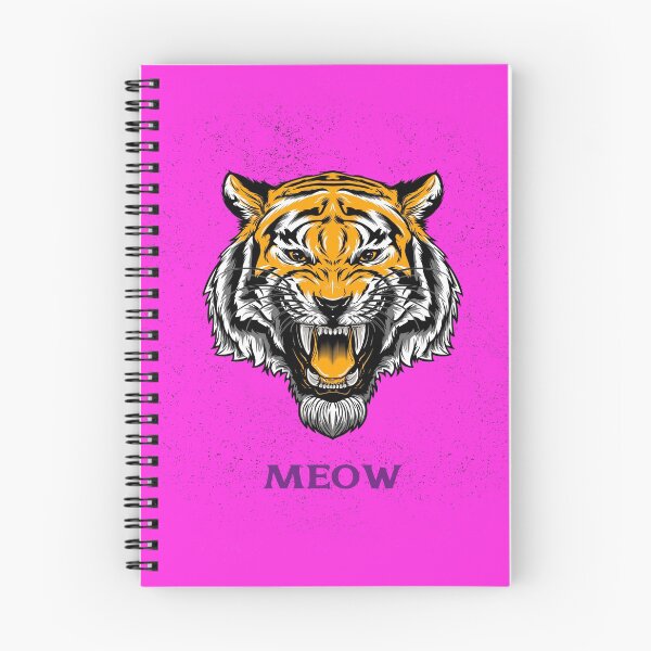 Item preview, Fierce Yellow Tiger Growling, "Meow" designed and sold by tepalistings.