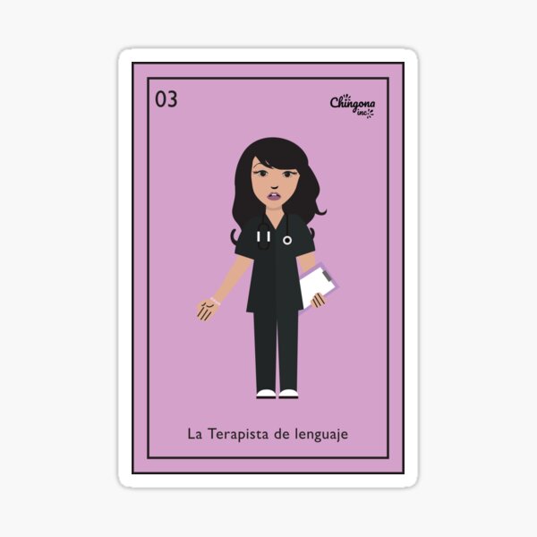 La Terapista de Lenguaje Sticker
