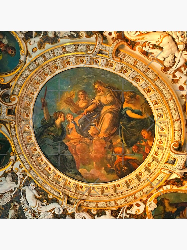 Vatican Ceiling Mural-Goddesses & Children by Matlgirl