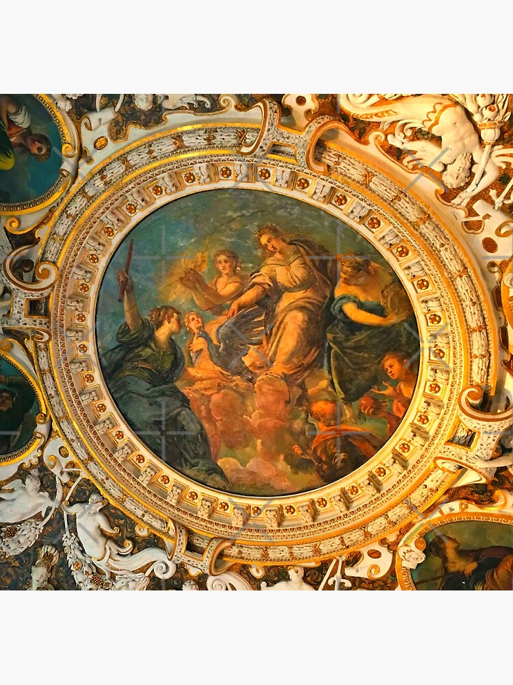 Vatican Ceiling Mural-Goddesses & Children by Matlgirl