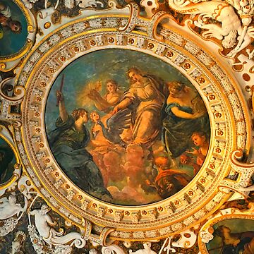 Artwork thumbnail, Vatican Ceiling Mural-Goddesses & Children by Emily Gartner