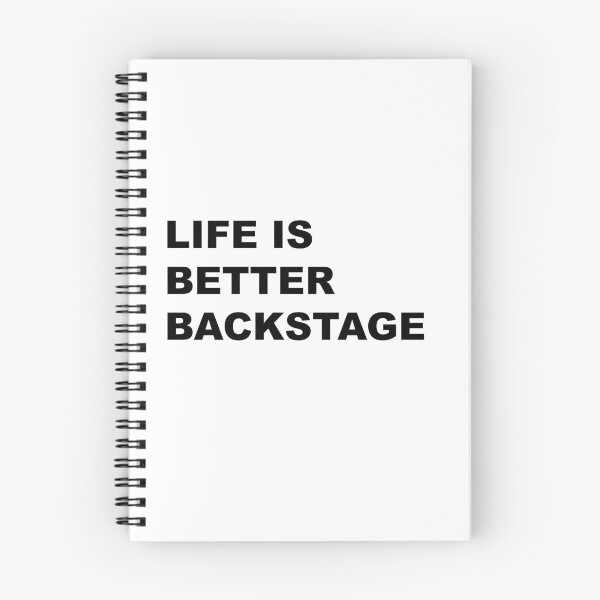 Item preview, Life is Better Backstage designed and sold by graceannej.