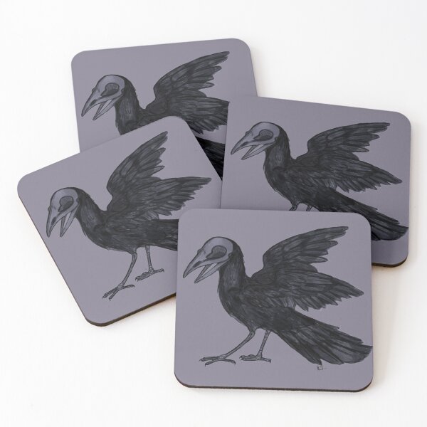 Item preview, The Crow designed and sold by Salem Scribbles.