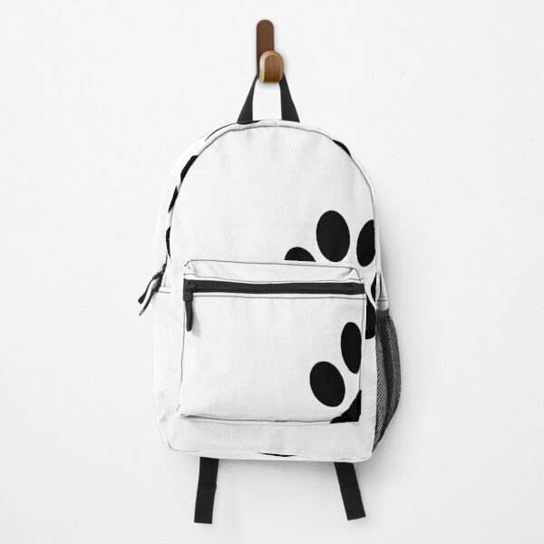Item preview, Paw Print Trail (Black) designed and sold by Valentine Isla.