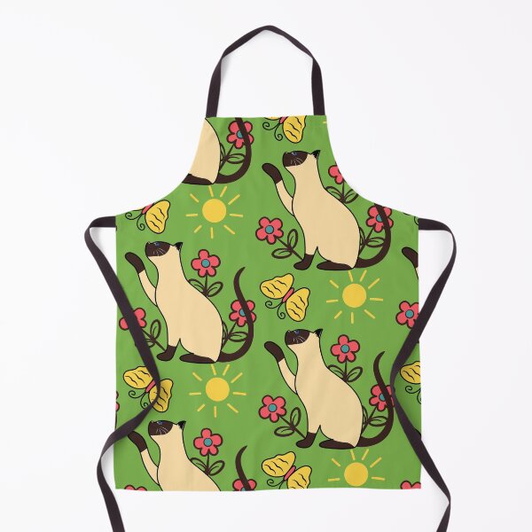 Item preview, Siamese Cat Playing with Butterfly designed and sold by lulululupaint.