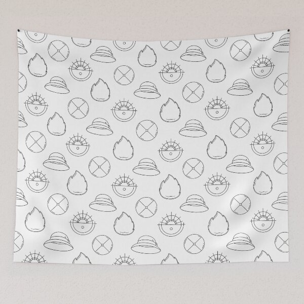 Item preview, Light Magic Castle Pattern designed and sold by Object95.