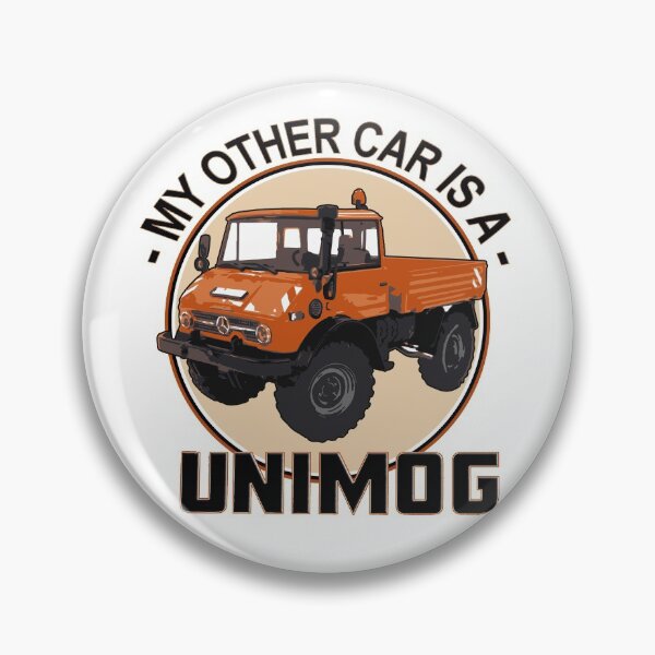 Item preview, My other car is a Unimog - Orange designed and sold by Groenendijk.