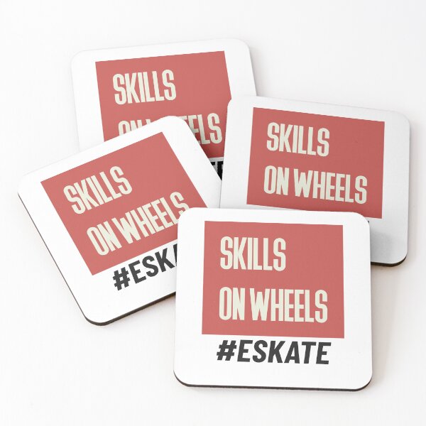 Item preview, Skills on Wheels. #ESKATE designed and sold by SilverFoxStore.