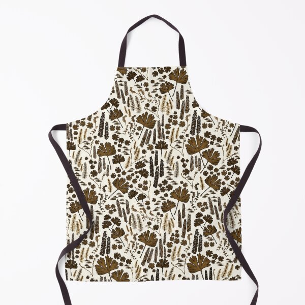 Item preview, Ancient Plants Pattern - Brown on White designed and sold by kelseywinsor.